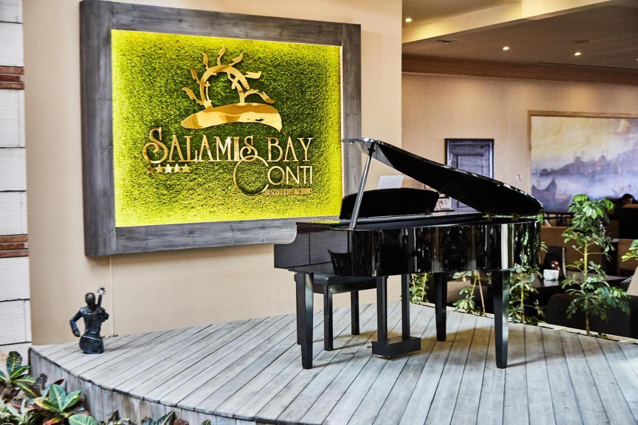 Salamis Bay Conti Resort Hotel & Casino ฟามากุสต้า ภายนอก รูปภาพ Salamis Bay Resort & Spa